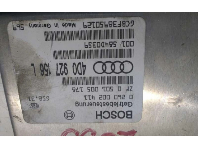 Блок управления коробкой передач 4D0927156L   Audi A8 S8 D2 4D