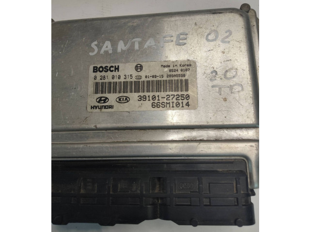 Řídící jednotka 3910127250, 66SMI014   Hyundai Santa Fe 2003