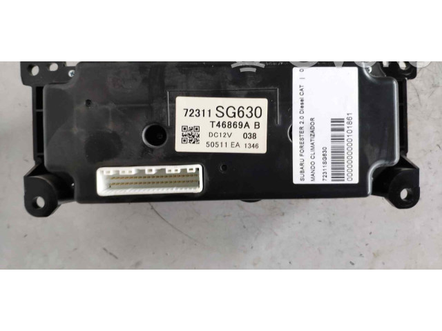 Блок управления климат-контролем 72311SG630   Subaru Forester SJ