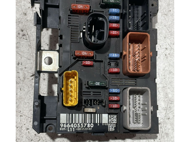 Pojistková skříňka Řídící jednotka BSM 9664055780, 9664055780   Peugeot 207 2007