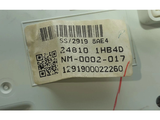 Přístrojová deska  Nissan Micra 2013 248101HB4D  