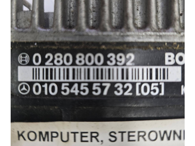 Блок управления двигателя 0105455732, 0280800392   Mercedes-Benz 190 W201