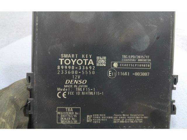 Блок управления 89990-33692, 89990-33692   Toyota Camry VIII XV70 
