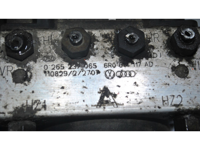 Блок АБС 6R0614117AD, 0265137065   Skoda  Roomster (5J)  2006 - 2015 года