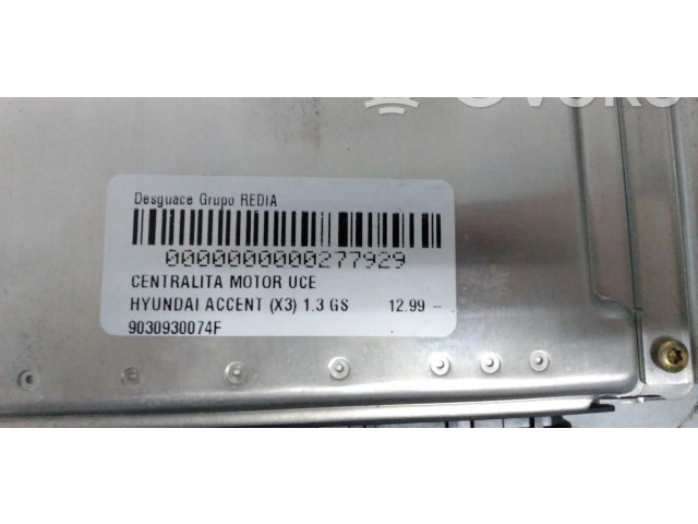 Řídící jednotka 9030930074F   Hyundai Accent 
