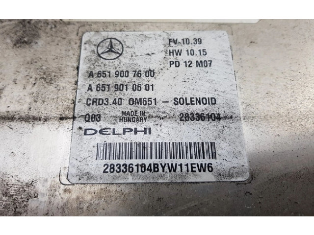 Řídící jednotka A6519007600, A6519007600   Mercedes-Benz A W176 2012