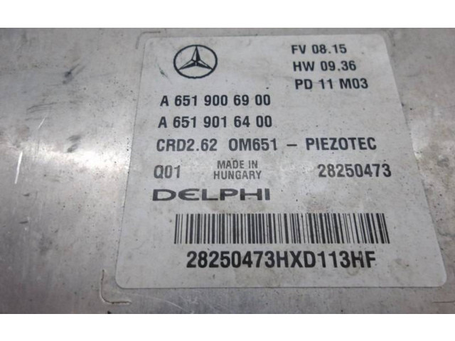 Řídící jednotka A6519016400   Mercedes-Benz GLK (X204) 2008
