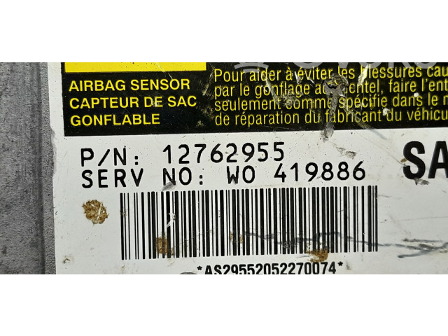 Блок подушек безопасности 12762955   Saab 9-3 Ver2