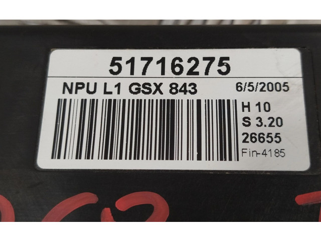 Píst 51716275, NPUL1GSX843   Lancia Ypsilon    843A1000 