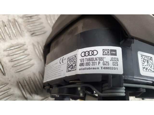 Подушка безопасности водителя 4M0880201P   Audi Q7 4M