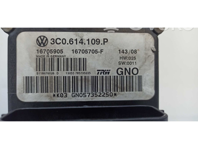 Jednotka ABS 3C0614109P, 3C0614109AFBEF   Volkswagen Passat Alltrack 2008