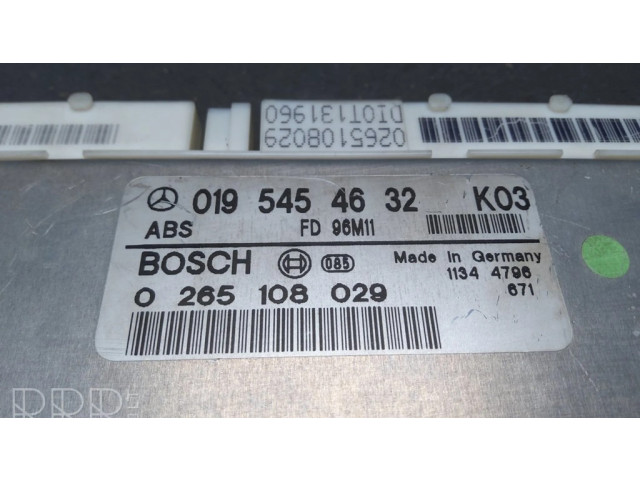 Jednotka ABS 0195454632, 0265108029   Mercede-Benz S W220 2002
