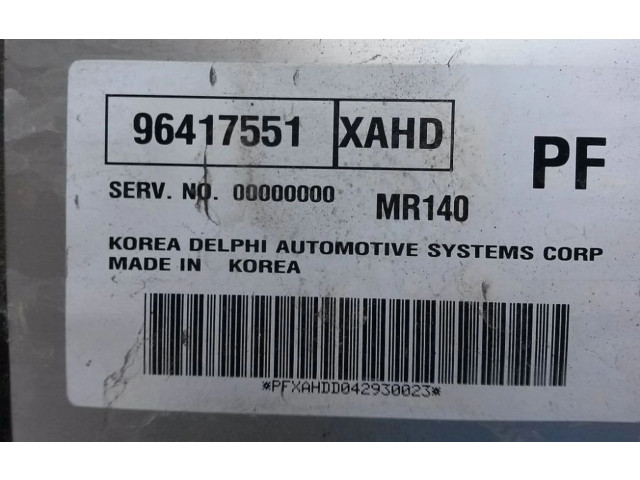 Řídící jednotka 96417551, 96417551   Daewoo Kalos 2005