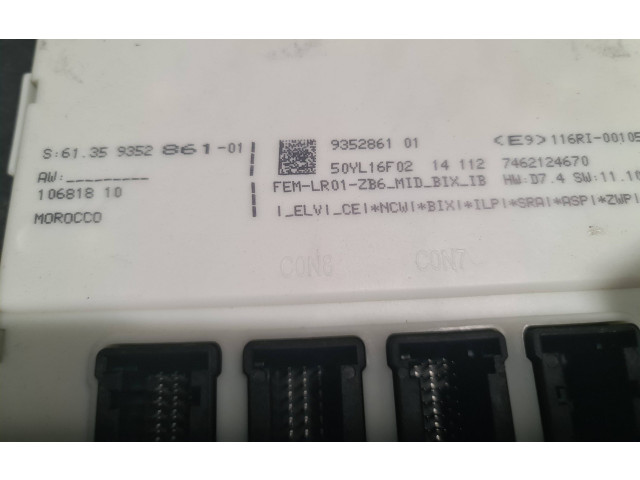 Pojistková skříňka Блок управления двигателя 0261S10548, 8631689   BMW 3 F30 F35 F31 2012
