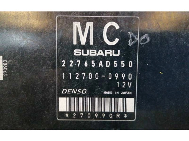 Блок управления 22765AD550, 1127000990   Subaru XV