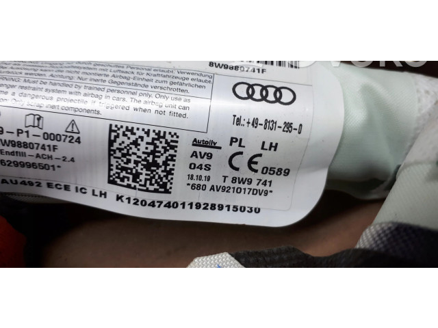 Přístrojová deska  Audi A4 S4 B9 8W 2020 8W9880741F  