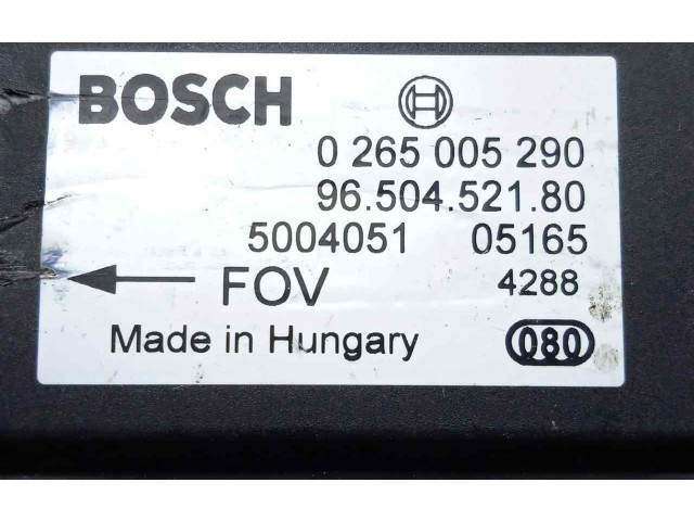 Блок управления BOSCH   Peugeot 807