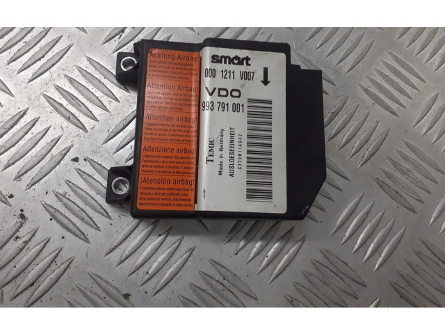 Блок подушек безопасности 993791001   Smart ForFour I
