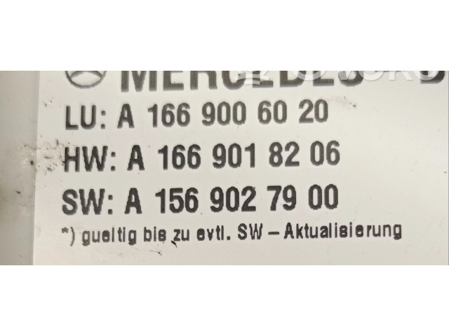 Блок комфорта A1669006020   Mercedes-Benz GLE (W166 - C292)   