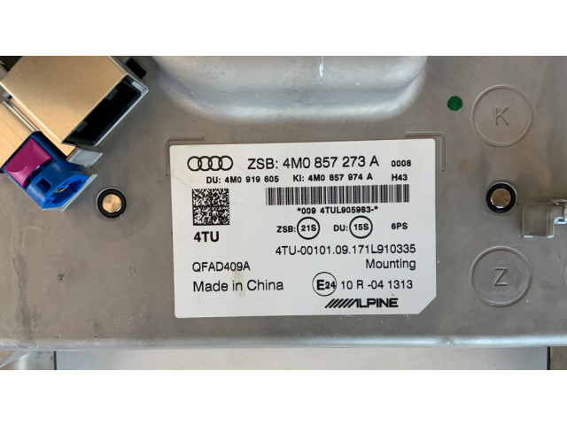 Дисплей    4M0857273A, 4M0857974A   Audi Q7 4M