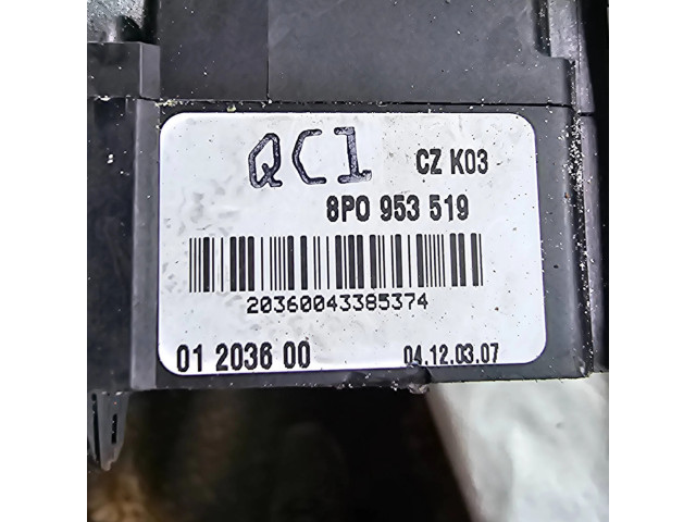 Ручка стеклоочистителей 8P0953519, 01203600   Audi A3 S3 8P