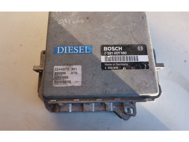 Блок управления двигателя 0281001180, 2243416   BMW 5 E34