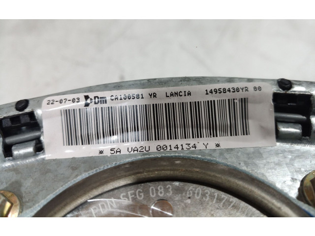 Подушка безопасности водителя 14958430YR, 14958430YR   Lancia Phedra