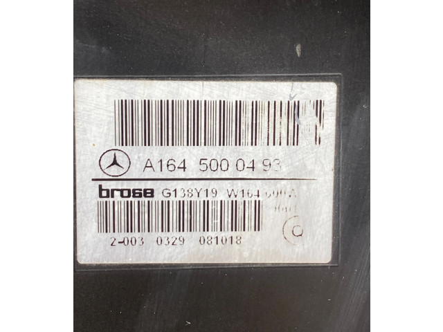 Вентилятор радиатора     A1645000493, G138Y19    Mercedes-Benz R W251 