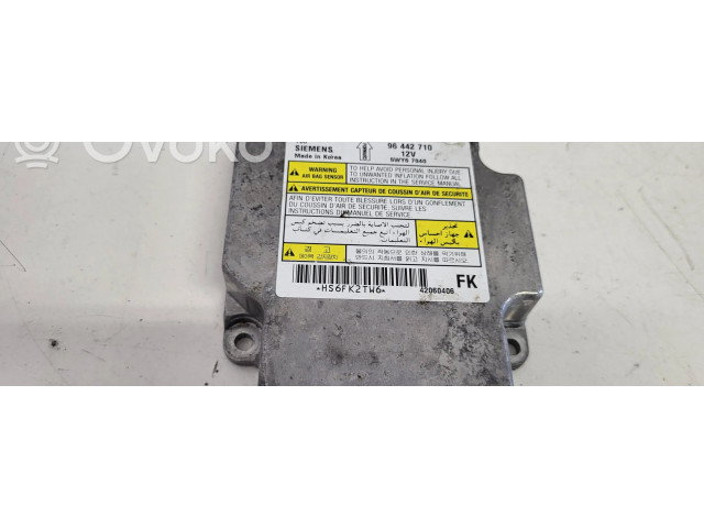 Блок подушек безопасности 5WY67040, 96442710   Chevrolet Aveo