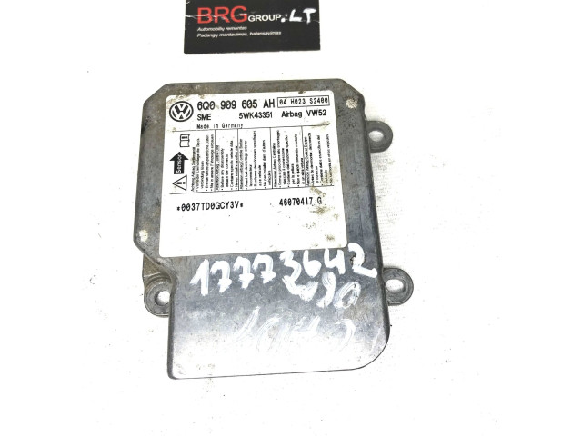Блок подушек безопасности 6Q0909605AH, 5WK43351   Volkswagen Caddy