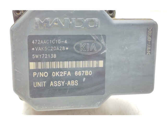Блок АБС 2K56T437A0   KIA  Magentis   -  года