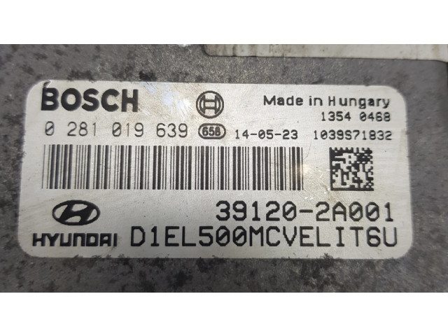 Řídící jednotka 391202A001, 0281019639   Hyundai ix35 2014