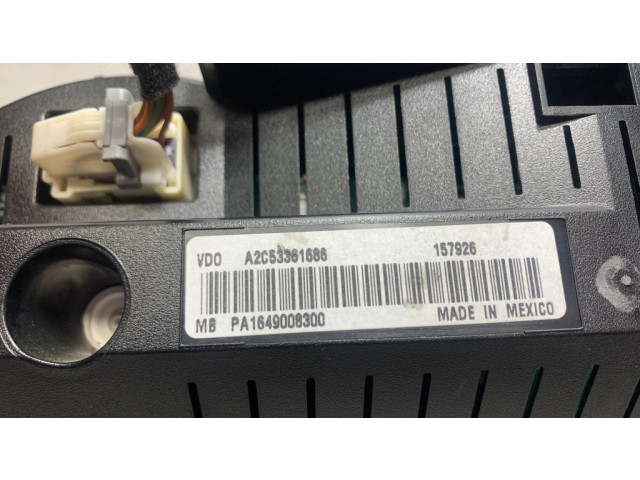 Панель приборов a1649008300, 1649008300   Mercedes-Benz GL X164       