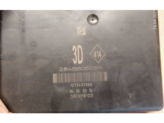 Блок предохранителей 284B60605R, 58G011F03   Renault Espace V (RFC)    