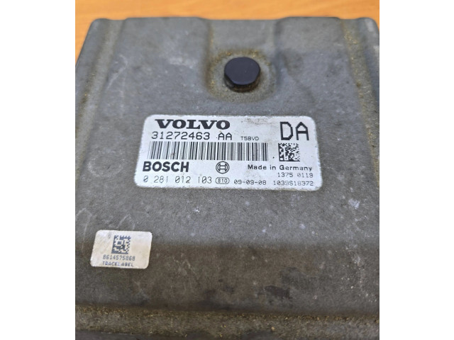 Řídící jednotka 31272463AA, 1039S18372   Volvo XC90 2010