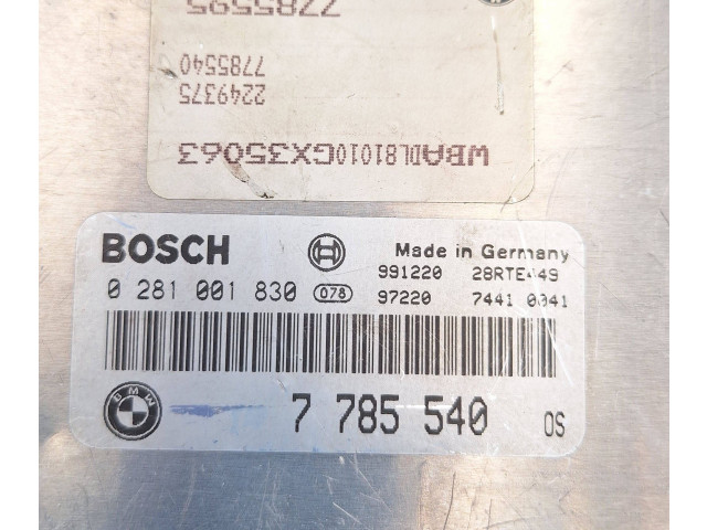 Блок управления двигателя 7785540, 28RTEE49    BMW 5 E39 1996 - 2003 года