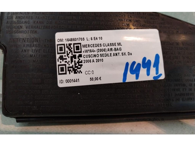 Zpětné zrcátko  Mercedes-Benz ML W164 2006  1648601705, 1648601705  