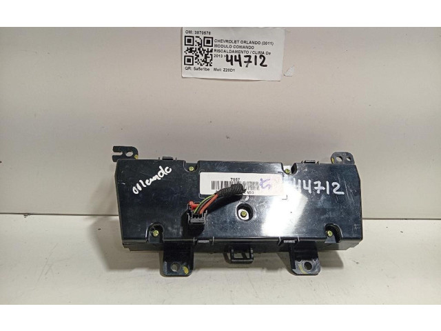 Блок управления климат-контролем 3870578, 3870578   Chevrolet Orlando