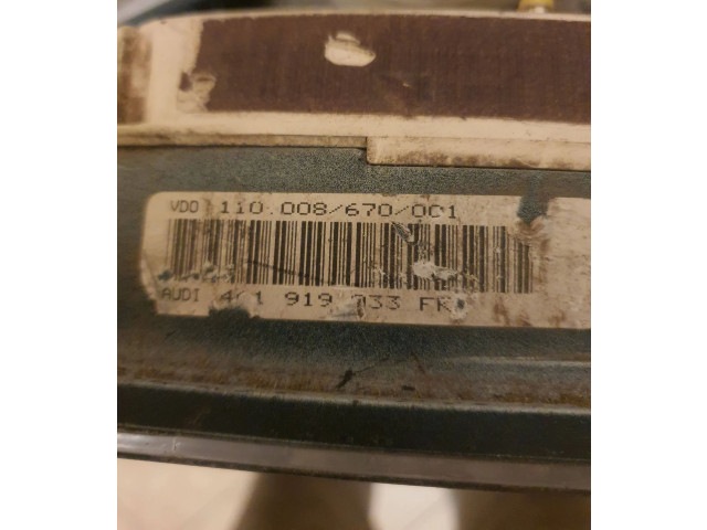 Přístrojová deska  Audi A6 S6 C4 4A 1995 110008670001, 4a1919033FK  