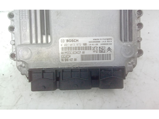 Řídící jednotka 0281013872, 0281013872   Peugeot 308 2010