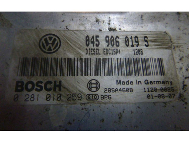 Řídící jednotka 0281010259, 0281010259   Volkswagen Lupo 1999