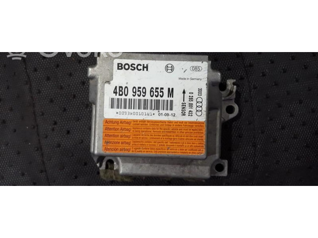 Блок подушек безопасности 4b0959655m, 0285001432   Audi A6 S6 C5 4B