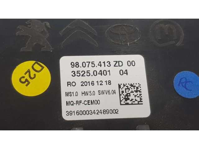 Блок управления климат-контролем 98075413ZD   Citroen Jumpy