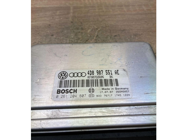 Řídící jednotka 4D0907551AE, 0261204807   Audi A6 Allroad C5 1999