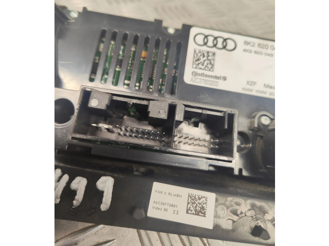 Блок управления климат-контролем 8K2820043T   Audi Q5 SQ5