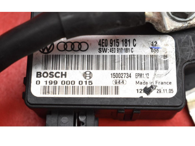 Блок управления двигателем ECU 4E0915181C, 4E0915181C   Audi A8 S8 D3 4E