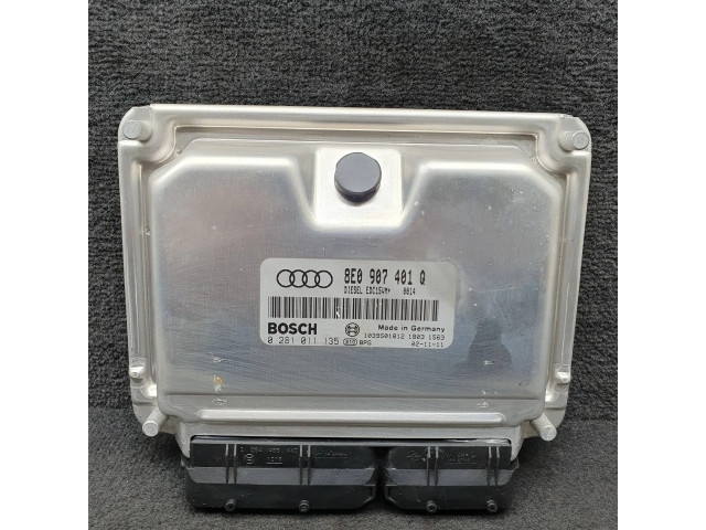 Блок управления двигателя 8E0907401Q, 0281011135   Audi A6 S6 C5 4B