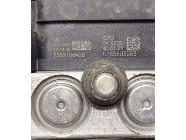 Блок АБС 2265106496   Citroen  C1  2006 - 2013 года