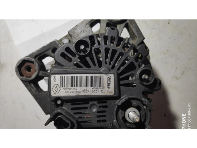 Генератор TG11C061, 8200667618   Renault Laguna II 2.0     