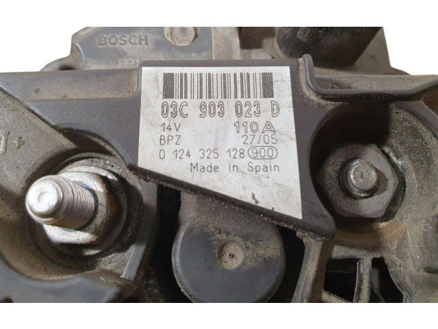 Генератор 03C903023D   Volkswagen Touran I      